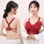 🦋 Premium Butterfly Lace Bra – Beauty, Comfort & Confidence